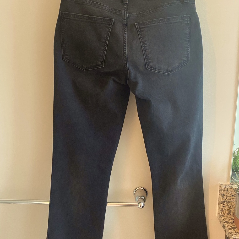 NWT Lucky Brand Ava mid-rise crop mini boot jeans